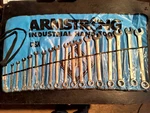 Armstrong Metric Combination Wrench Set 18 Pieces, 7MM* Thru 24MM*, Usa. Fixed Price $399.00.