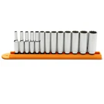 Gearwrench 13 Pc. 1/4" Drive 12 Pt. Deep Socket Set, Metric - 80308. Fixed Price $63.99.