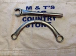 Blue Point 5/8" 3/4" Half Moon Box Wrench CX-2024 & Flare Nut Line. Fixed Price $38.50.