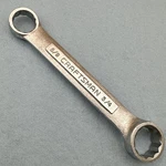 Craftsman Usa 5/8 3/4 Stubby Double Box Wrench 12 Point -vv- 43865 Excellent. Fixed Price $19.99.