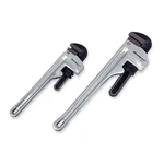 Westward 4YR92 10 In, 14 1/2 Cap. Aluminum Straight Pipe Wrench. Fixed Price $52.29.