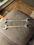 2-CRAFTSMAN Sae Open Head Wrenches VV44508 19MM -17MM VV44521 18MMX16MM. Fixed Price $33.26.