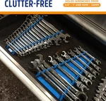 4020 Reverse 15 Piece Wrench Rack, Tool Organizer For Box, Cart .... Fixed Price $22.98.