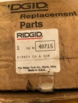 Ridgid 40715 Chain Assembly. Fixed Price $80.00.