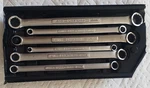 Craftsman -v- Series 6-PIECE, 12-POINT Metric Double Box End Wrench Set W/ Tray. Fixed Price $99.00.