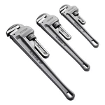 Vevor 3PCS Aluminum Straight Pipe Wrench Set 10/14/18 Plumbing Crv Jaw. Fixed Price $55.09.