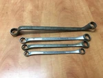 Vintage Craftsman Usa Double Box End Sae =v= & Williams Superrench 9/16 To 1". Fixed Price $19.99.