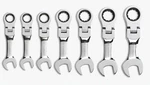 Gearwrench 7 Pc. 12 Pt. Stubby Flex Head Ratcheting Combination Set, S.... Fixed Price $175.12.