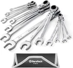 Flex-head Ratcheting Combination Wrench Set, Sae, 13-PIECE, 5/16'' To 1'', Cr-v. Fixed Price $81.93.