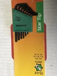 Set Of 8 Star Wrenches, Short Length T6-T25. Fixed Price $14.89.