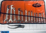 Vintage J.h. Williams Ignition Wrench Plier Set Sae Open End W/ Roll Pouch Usa. Fixed Price $79.95.