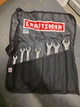 New Craftsman Industrial 7 Piece Inch Ratcheting Combination Wrench Set 24623. Fixed Price $239.95.