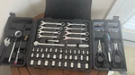 Blue Ridge 145-PIECE Tool Set With Case Wrenches, Sockets, Bits. Fixed Price $49.99.