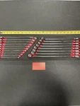 Snap On Tools Usa SOEXMET01FBR 7-25MM Flank Drive Plus Metric Wrench 19-PC Set+. Fixed Price $1100.00.