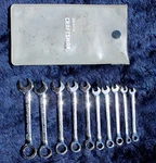Made Usa 943443 Craftsman 10 Piece 4MM-11MM Metric. Combination Wrench Set. Fixed Price $39.99.