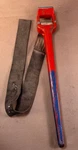 Ridgid No 5 Strap Wrench 18 Aluminum Handle With 29 Long 1-3/4 Wide. Fixed Price $42.99.