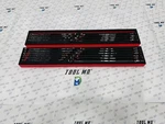 Snap-on Tools 20PC Metric & Sae High-performance Ratcheting Box Wrench Foam Set. Fixed Price $1795.00.
