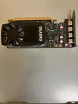 Nvidia Quadro P1000 4GB GDDR5 Graphics Card 4X Mini Displayport. Fixed Price $47.99.
