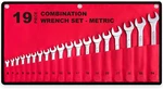 19 Pc Metric Wrench Roll Up Pouch No Skipped General Household Garage Workshop. Fixed Price $42.89.
