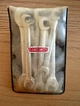 Craftsman 8 Piece Open End Ignition Wrench Set Crown Logo Plastic Pouch 4306. Fixed Price $22.95.