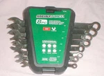 Masterforce 8PC Ratcheting Combination Wrench Set 237-8994. Fixed Price $38.99.