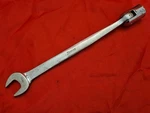 Snap-on FHO22 11/16" 12 Point Flex Head Combination Wrench Open Box End Usa S7. Fixed Price $30.88.