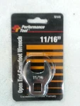 New Performance Tool 11/16 Open End Crowfoot Wrench W446. Fixed Price $11.00.
