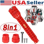 8IN1 Multi Tool Faucet Sink Installer Pipe Wrench For Plumbers & Homeowners Lot. Fixed Price $7.49.