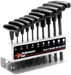 Wilmar W80274 Corp. / Performance Tool 10 Piece Sae T-handle Hex Key Set. Fixed Price $32.91.