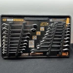 Gearwrench Sae/mm 90-TOOTH Pro Combination Ratcheting Tool Set 18-PIECE. Fixed Price $69.99.