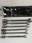 Vintage Craftsman Series Flex Head Saltus Combination 6 Pcs Wrench Set 4255. Fixed Price $170.00.