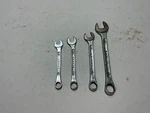 Vtg Dunlap 4 Pc Combination Wrench Set Sae Usa Made 3/8-5/8. Fixed Price $22.00.
