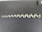 #BL096 Gearwrench 11PC Sae Ratcheting Crowfoot Sets 3/8" To 1" 89118. Fixed Price $119.95.