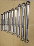 Craftsman 10PC Double Box Wrench Set 3/8 - 5/16. Fixed Price $205.00.