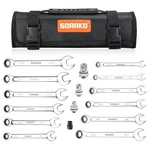 Sorako Ratcheting Combination Wrench Cr-v Steel (12-PCS) Portable. Fixed Price $53.20.