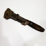 Vintage Stronghold Pipe Wrench 10" & Us Made Wood Handle. Fixed Price $8.95.
