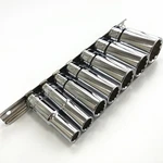 7PC Whitworth Set 3/8" Drive Double Deep Bsf Bsw 1/8-1/2 Ww Elite. Fixed Price $22.45.