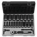 Grey Pneumatic 82622D 1/2" Dr. 22PC Fractional Deep Duo-socket Se. Fixed Price $312.13.