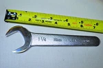 Martin 1240 Short Thin Pattern Service Wrench Size 1-1/4" Inchthickness 6MM Usa. Fixed Price $29.95.
