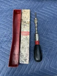 Stanley Handyman Yankee NO.133H Usa Flat Head Screwdriver Spiral Ratchet Reverse. Fixed Price $10.00.