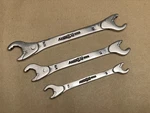 Alden Ez Ratcheting Open End Wrench Set 3PC 3/8 7/16 1/2 9/16 5/8 11/16. Fixed Price $79.99.