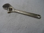 Craftsman 12" Adjustable Wrench, Made In Usa - Part # 44605 (gold Plated). Fixed Price $106.93.