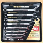 Vintage Craftsman 9 42358 Quick Wrench Set Usa Sae 5/16"-3/4" Combination. Fixed Price $49.99.