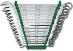 Sk Tools 15 Piece 12 Point Metric Regular Combination Chrome Wrench Set (86265). Fixed Price $239.07.