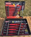 Awesome Nos Sears Craftsman Usa 13PC Sae Crossforce Wrench Set 46520 46527. Fixed Price $674.99.