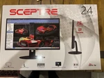 Sceptre E248W-19203RT Led Monitor Ultra Slim Pro Series. Fixed Price $75.00.