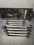Craftsman 7 Piece Deep Offset Box End Wrench Nos Usa Sae Metric. Fixed Price $100.00.