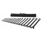 Westward 54DG08 Combination Wrench Set, Black Oxide, 1/4 To Head. Fixed Price $201.99.