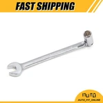 One 10MM Swivel Head Combination Socket Spanner Wrench Auto Car Repairing Tool. Fixed Price $12.59.