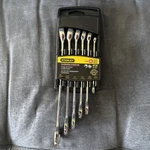 Stanley 6 Piece 85-927 Combination Chrome Wrench Set. Fixed Price $28.99.